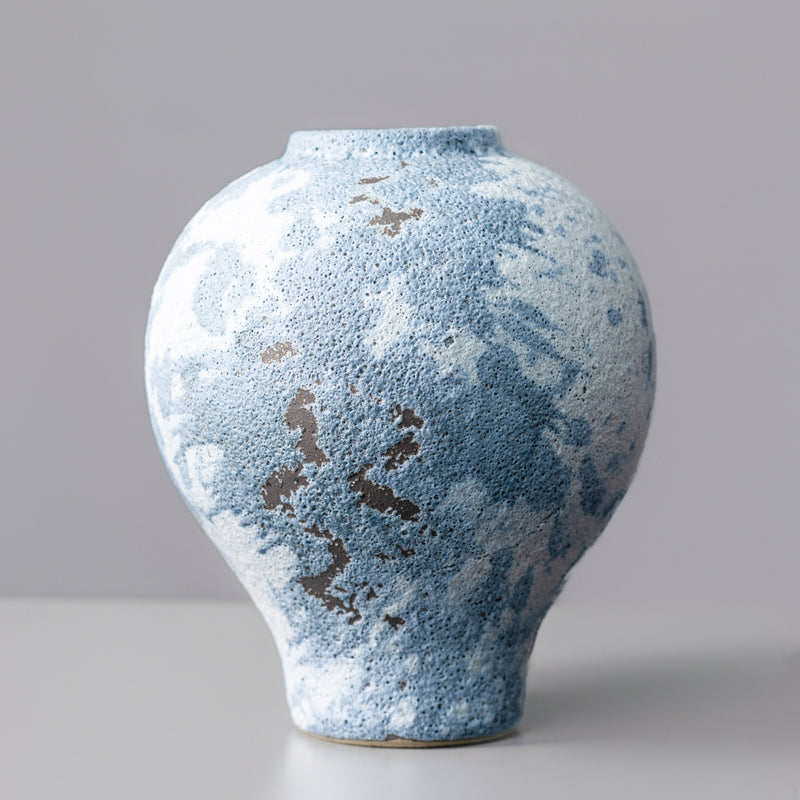 Dreamy Blue Ceramic Vase