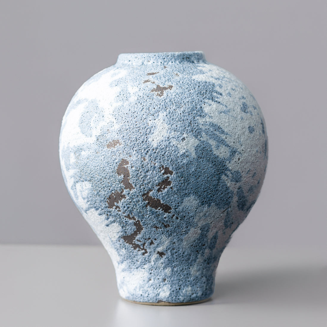 Dreamy Blue Ceramic Vase