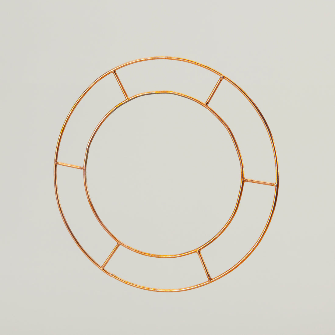 The Copper Halo Wreath Form — 8"